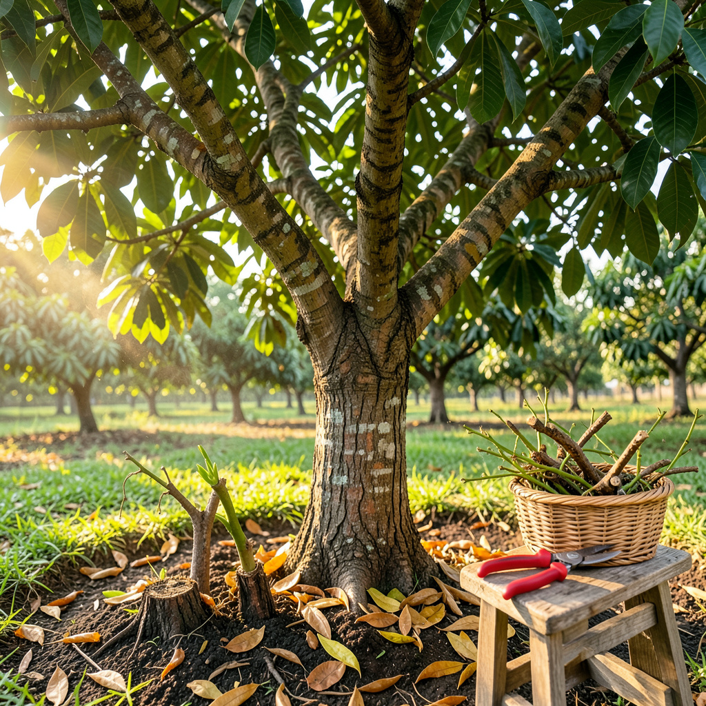 Mango Tree Step How to Prune a Mango Tree: Step-by-Step for Bigger, Healthier Harvests ...