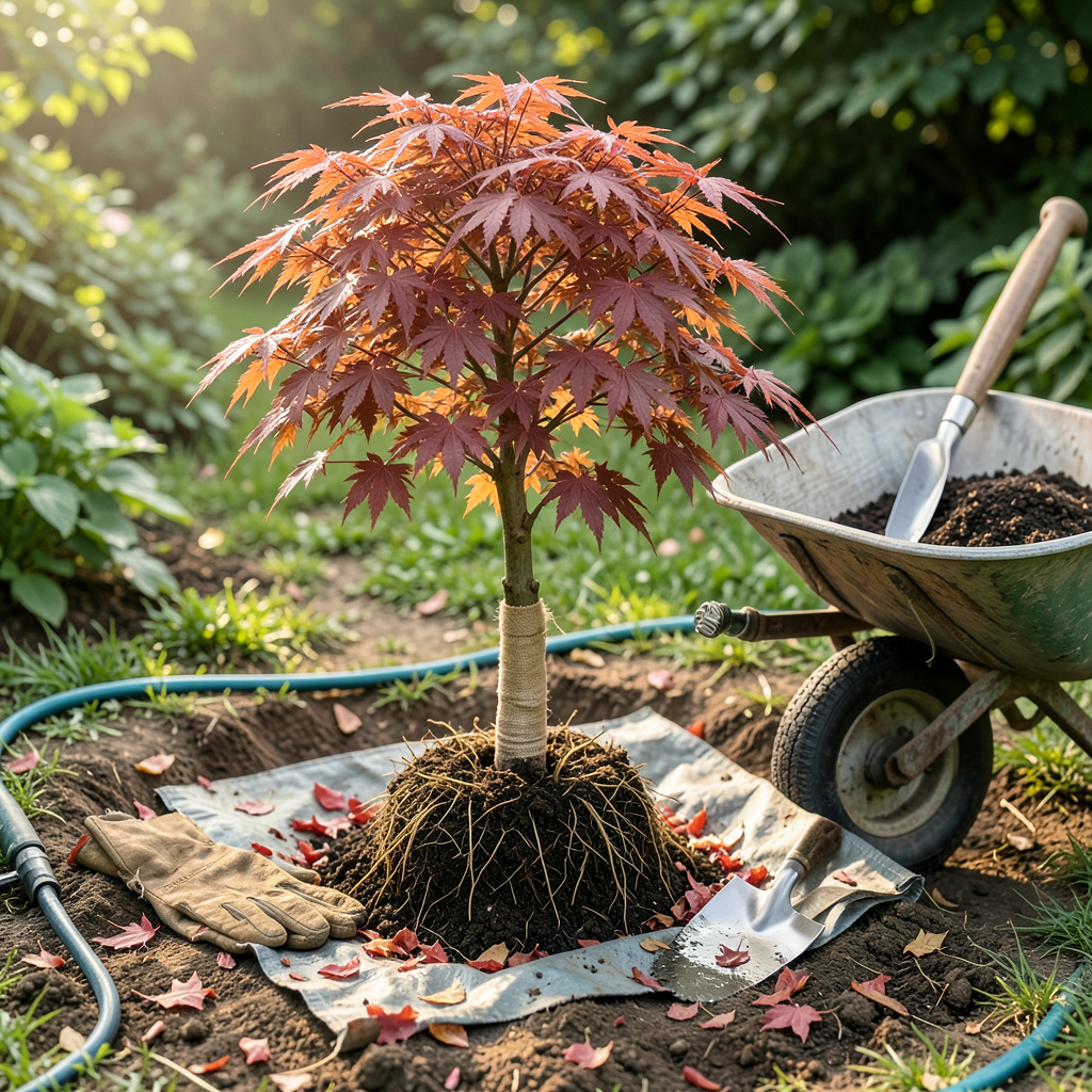 Japanese Tree Relocation Transplanting a Japanese Maple: Step-by-Step for Thriving Roots and ...