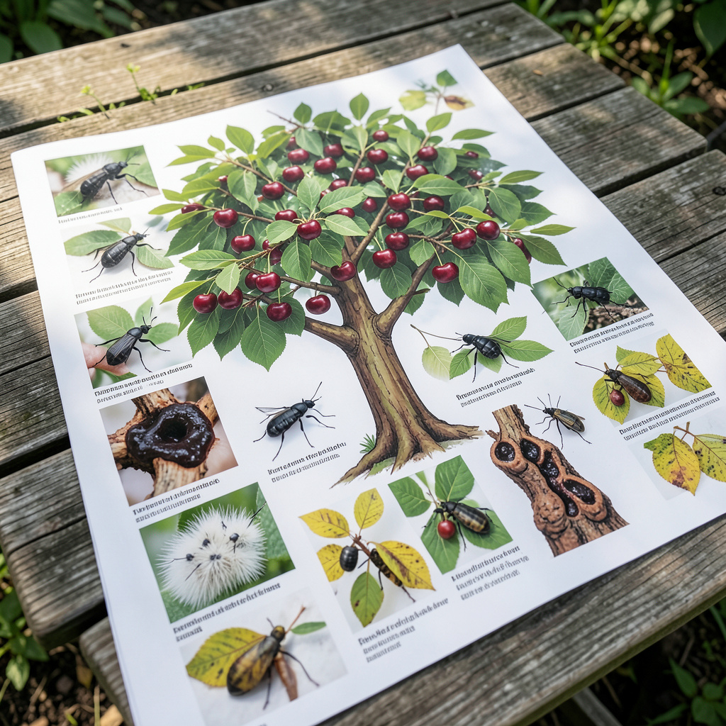 Tree Root Pests Cherry Tree Pests And Diseases: Visual Diagnosis And Smart Treatment ...