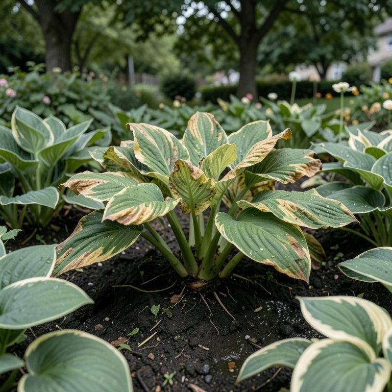 Hostas Root Rot Crown Rot in Hostas: Early Detection and Organic Control Methods - My ...