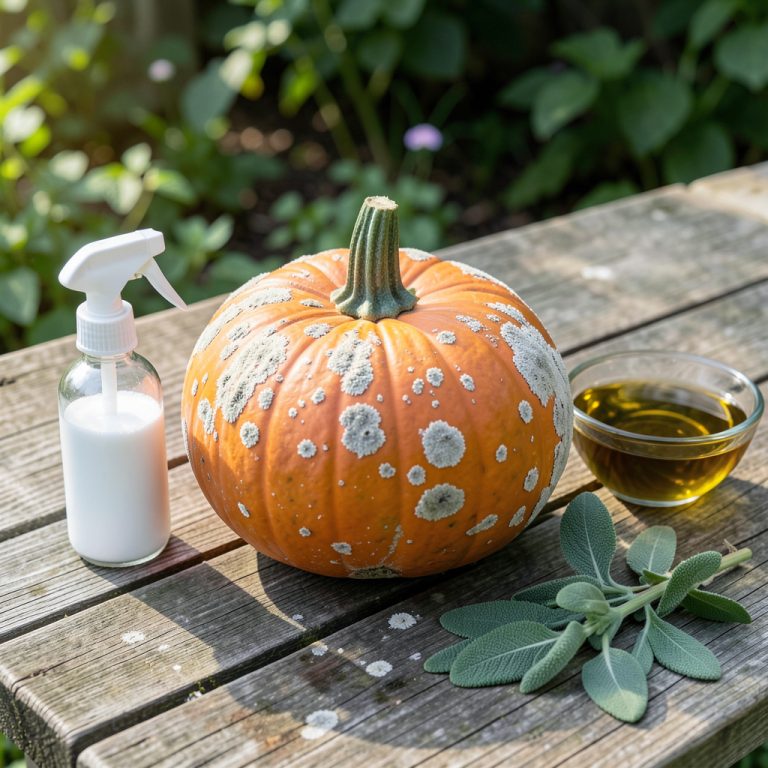 How To Get Rid Of Powdery Mildew On Pumpkins: Natural and Effective ...
