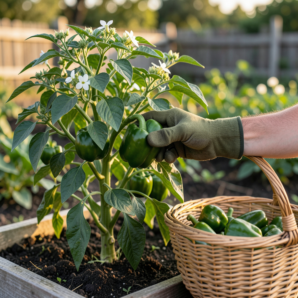 How to Know When Green Peppers Are Ready to Pick: The Size, Color and ...