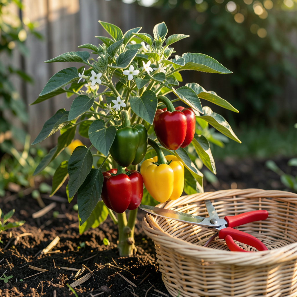 How to Know When to Pick Bell Peppers: The Color and Firmness Test ...