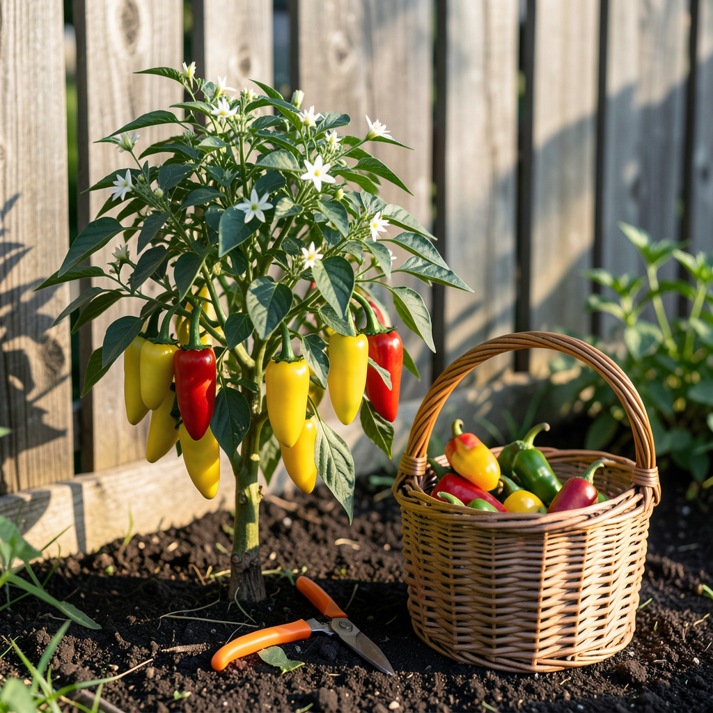 When to Harvest Sweet Banana Peppers: Color and Size Clues for ...