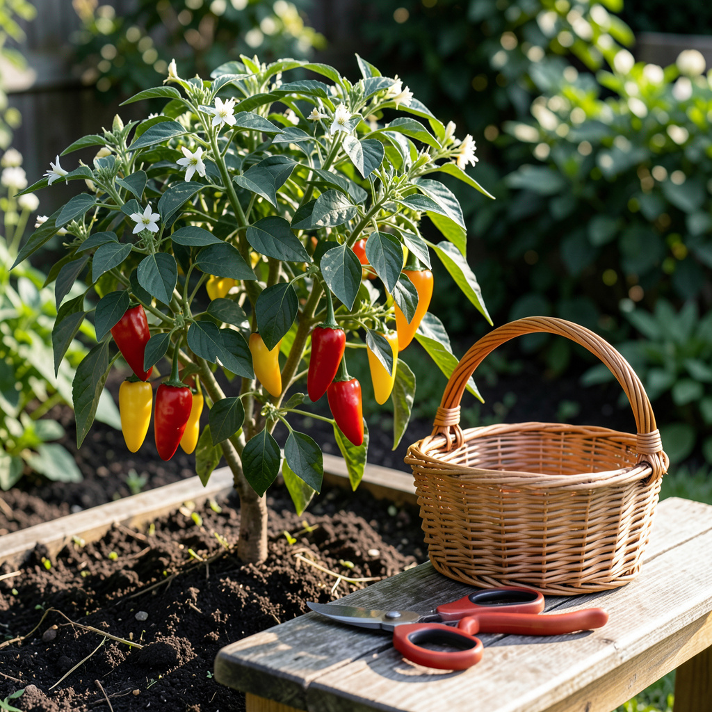 When to Pick Scotch Bonnet Peppers: Color Change and Shelf Life Clues ...