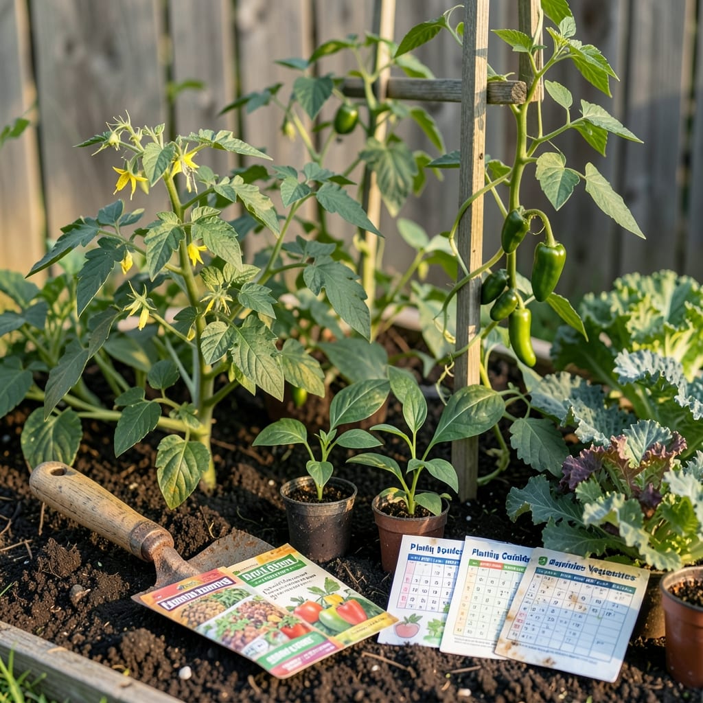 Zone 9b Planting Guide.pdf Zone 9B Vegetable Planting Schedule PDF: Monthly Guide for Year-Round ...